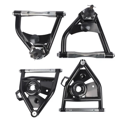 JUEGO DE 4 BRAZOS DE CONTROL SUPERIOR E INFERIOR PARA CHEVROLET GMC C10 1973-1987 NUEVO Foto 1 de 4