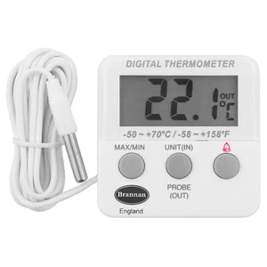 Fridge Freezer Thermometer With Alarm with Calibration Certificate - Picture 1 of 6