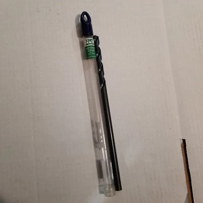 1/2" x 12" OAL HSS 135° Split Point Black Oxide Finish Aircraft Extension Drill - Image 1 of 2