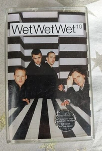 Wet Wet Wet 10 Cassette Tape With Inlay Original Case - Picture 1 of 11