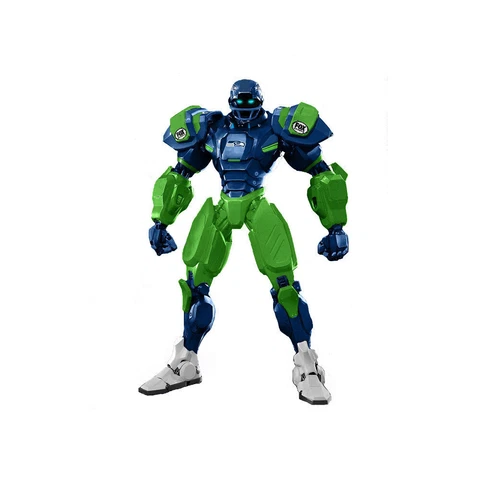 New NFL Seattle Seahawks FOX Sports 10" Robot Cleatus Action Figure Version 2.0 Cover