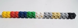 LEGO 11211 Stein 1x2 mit Nieten auf 1 Seite Farbe auswählen 20er Pack - Bild 1 von 8
