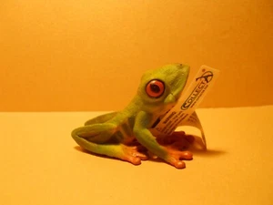 COLLECTA  da BARBAPUFFO --88386 RAGANELLA Red Eyed Green Tree Frog - Imagen 1 de 1