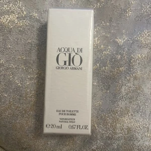New In Box Acqua De Gio Travel Size .67 Ounce - Picture 1 of 3