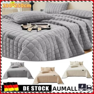 Tagesdecke Bettüberwurf gesteppt Steppdecke Überwurf Bett Sofa Überdecke Decke - Bild 1 von 32