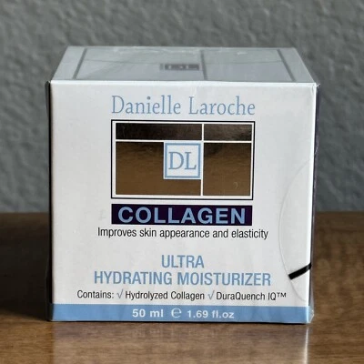 Danielle Laroche 胶原蛋白超保湿霜 50 毫升全新天然  — 第 1/4 张图片