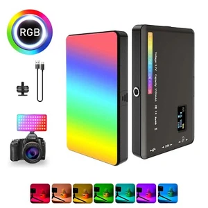 LUXCEO W140 RGB Led Video Light 0-360° Full Color 2500K-9000K Camera fill lights - Picture 1 of 7