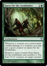 4x Quest for the Gemblades ~ Near Mint Zendikar MTG Magic x4 4 UltimateMTG Plays
