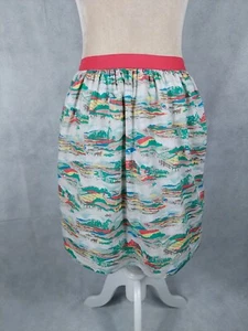 Rock Vintage Cath Kidston London Gr. XS 34 (S/36) bunt retro Baumwolle skirt - Bild 1 von 9