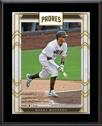 Manny Machado San Diego Padres 10.5" x 13" Sublimated Player Plaque Cover