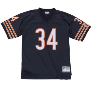 Camiseta deportiva Walter Payton Mitchell & Ness Salón de la Fama Retro Premier 1985 - Azul marino - Imagen 1 de 6