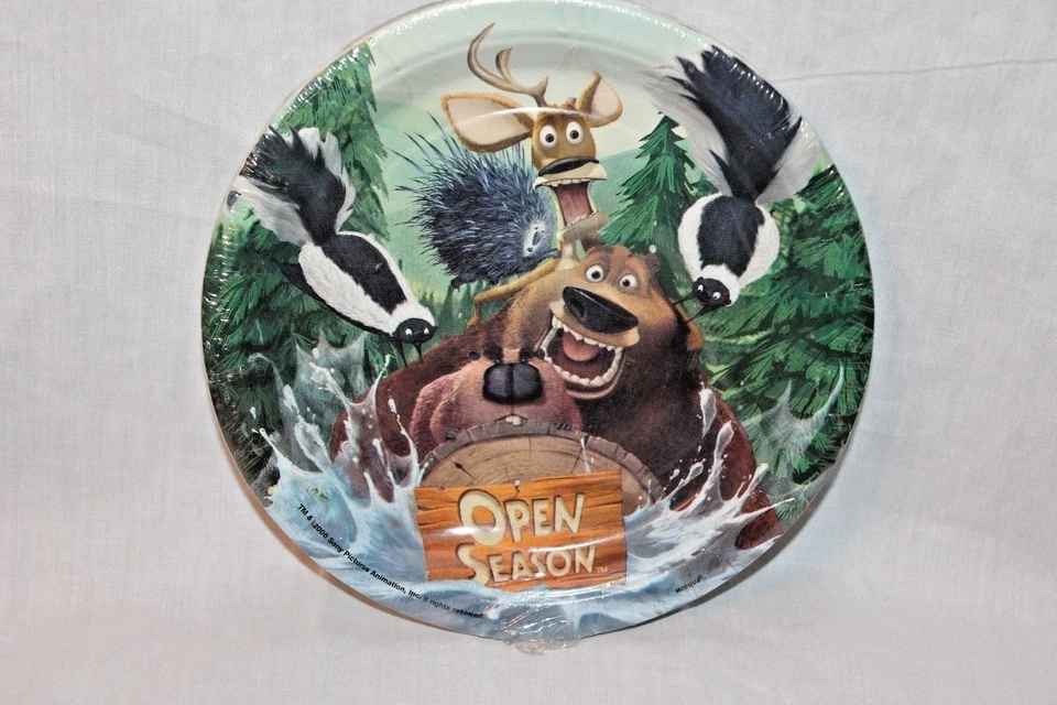 NUEVO EN PAQUETE ABIERTO TEMPORADA 8 PLATO DE POSTRE SUMINISTROS DE FIESTA Foto 1 de 1