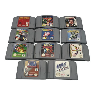 Nintendo 64 Spiele N64  Auswahl PAL - Super Mario Kart Yoshi Pokemon Zelda uvm - Bild 1 von 2