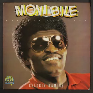 MONI BILE: chagrin d'amour TOURE JIM'S 12" LP 33 RPM France - Picture 1 of 2