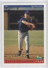 1993 Classic Best Daytona Cubs Chris Petersen #15