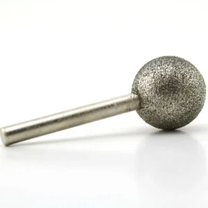 25mm 1 inch Spherical Head Diamond Grinding Bits Round Ball Lapidary Tools Stone - Picture 1 of 12