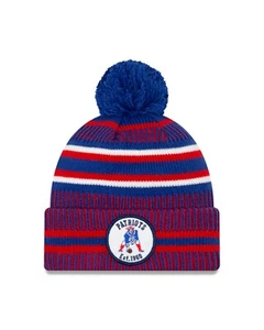 Cappello New England Patriots New Era Home Historic Sport Maglia In Campo Pom Maglia - Foto 1 di 4