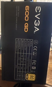 EVGA 600 GD 600W Gold Switching Power Supply 100-GD-0600-B1 - Picture 1 of 5