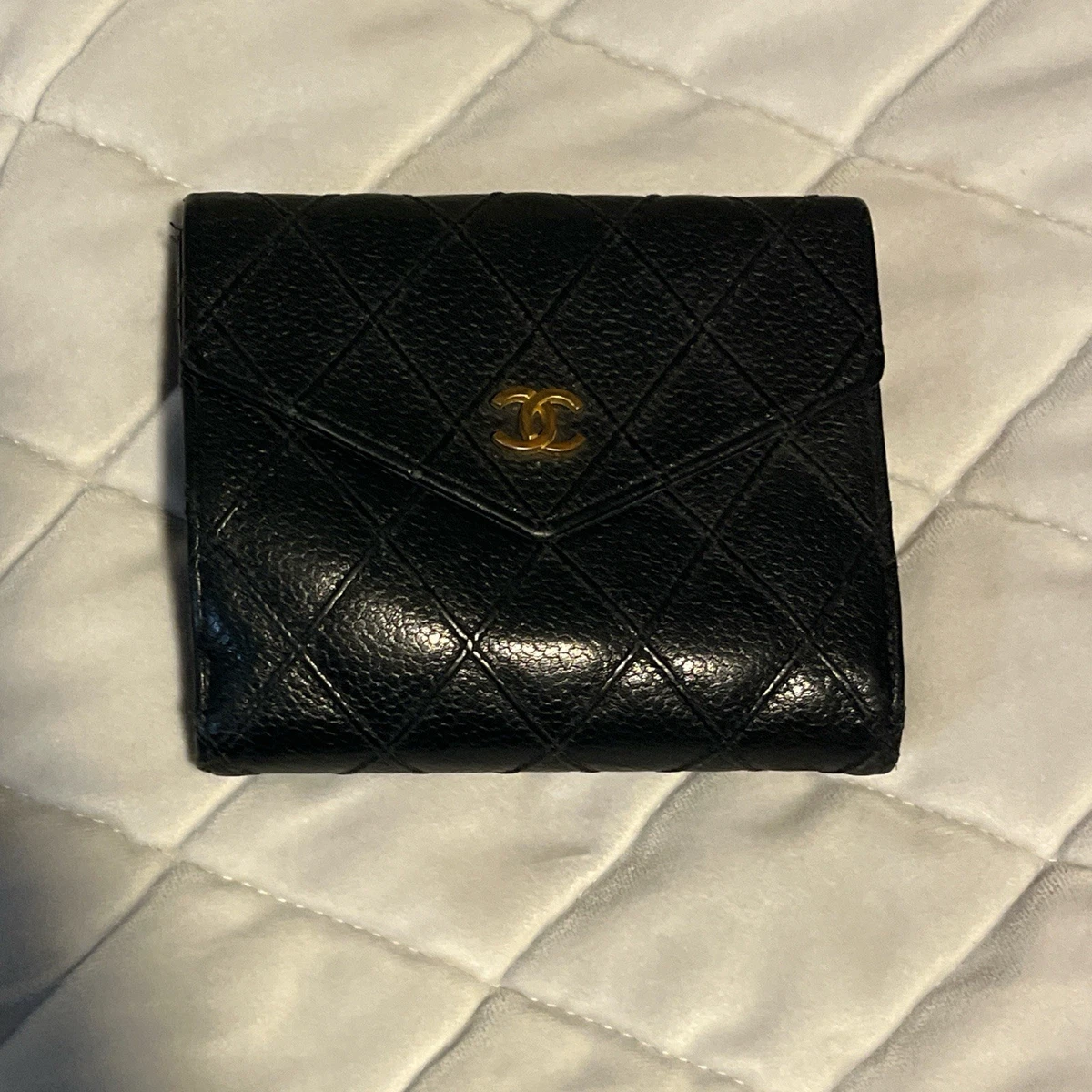CHANEL Leather Wallets for Women with Vintage for sale | eBay