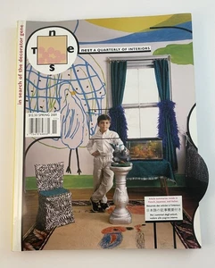 Vtg NEST Magazine #12 Spring 2001 Designer Interior Design Magazine Schnabel - Picture 1 of 8