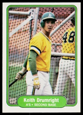 1982 Fleer #89 Keith Drumright - Image 1 of 2