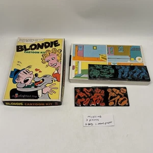 Vintage Colorforms Blondie Cartoon Kit Incomplete! - Picture 1 of 20