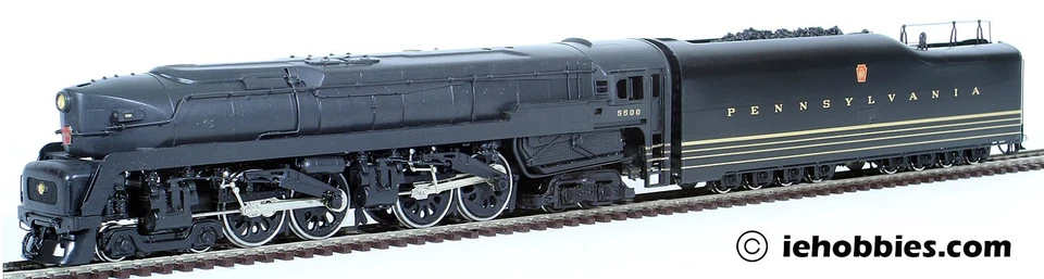 HO Brass Key Models Pennsylvania Railroad 4-4-4-4 Class T-1 Duplex - Image 1 of 4