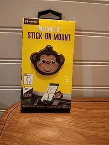 Monkey MAGNETIC Stick On Mount BY Premier NEW Sealed BOX For Phones - Zdjęcie 1 z 4