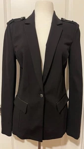 White House Black Market Black Single Breasted Blazer/Jacket ~ Sz-14~AMAZING - Picture 1 of 11