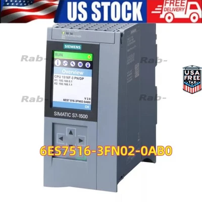 New Siemens S7-1500F, CPU 1516F-3 PN/DP 6ES75163FN020AB0 6ES7516-3FN02-0AB0 - Image 1 of 4