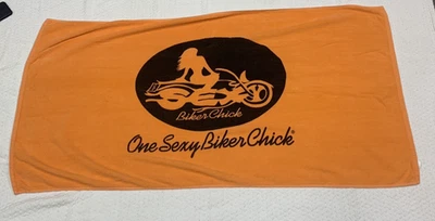 Toalla de playa Orange de Diplomat ONE SEXY BIKER CHIC Foto 1 de 4
