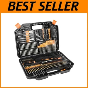 All-In-One 246-Piece Drill Bit Set for Multiple Applications - Picture 1 of 10