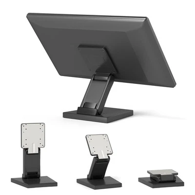 YESHINE Adjustable Metal Folding Monitor Bracket for Touch Screen Desk Mount with VESA