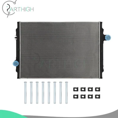 Aluminum Truck Radiator Fits 2009 Kenworth T370 2011 2012 2013 Kenworth T660 - Imagem 1 de 4