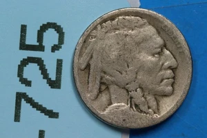 1917-S 5C INDIAN HEAD BUFFALO NICKEL EARLY US TYPE COIN RAW-725 - Picture 1 of 2
