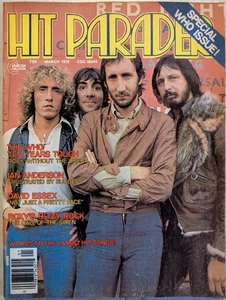 HIT PARADER Magazine March 1976 The Who, Ian Anderson, David Essex, Roxy Music - Picture 1 of 16