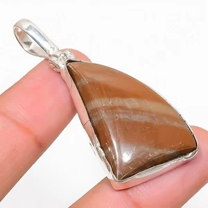 Ciondolo gioiello in argento sterling 925 fatto a mano con pietra preziosa... - Foto 1 di 5