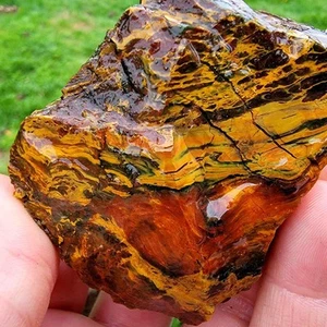 Random Pull RARE Oregon Kaleidoscope Jaspis Tumbling-Trimmer Rough! - Bild 1 von 11