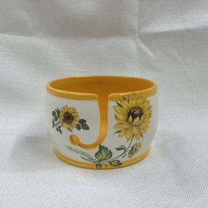 Ceramic Yarn Bowl - Picture 1 of 5