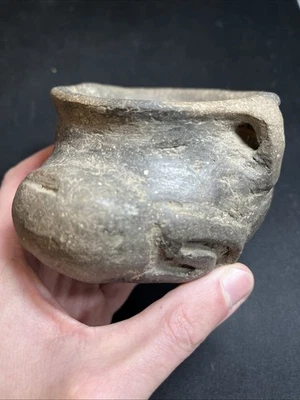 Bonito artefacto punta de flecha punta de flecha efigie renacuajo de Arkansas Foto 1 de 4