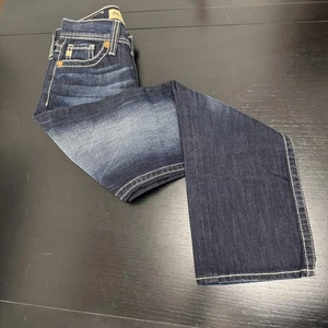 29x29 Big Star Union Women’s Straight Leg Jeans Dark Wash 29S - Picture 1 of 13