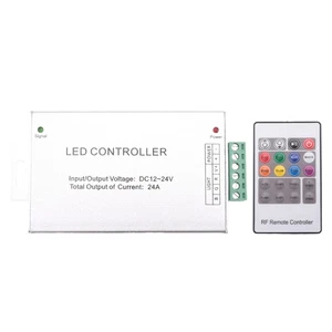 LED Controller 12-24V Low Pressure 20-Key Remote Control RGB Light Bar9054 - Foto 1 di 6