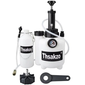 Bleeding Kit, 3L Pneumatic Brake Fluid Bleeder One Person Tool Set with Adapt... - Picture 1 of 7