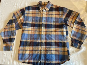 ROPER Boys Youth Plaid Western Cowboy Shirt Button Down Long Sleeve SizeXL 16-18 - Picture 1 of 8