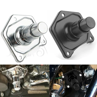 Interruptor de arranque con botón pulsador de cubierta de solenoide para Harley Dyna Softail Electra Glide Foto 1 de 4