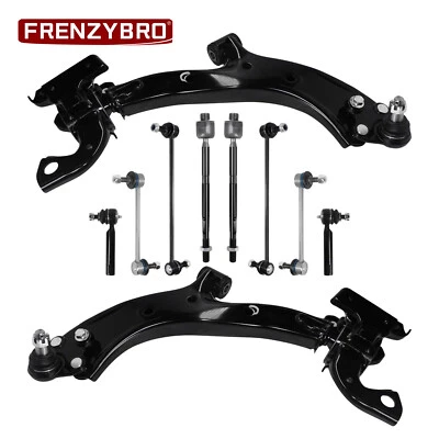 10x For 2007-2012 Acura RDX Front Lower Control Arm Ball Joints Sway Bar Tie Rod - Image 1 of 4