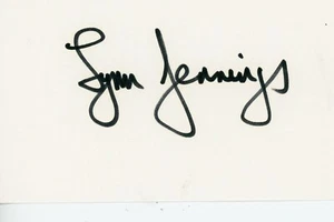 Bronze Medal Winner for 10,00 meters at 1992 Olympics - Lynn Jennings autograph - Picture 1 of 1
