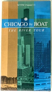 Chicago by Boat - The River Tour w/ Geoffrey Baer (1995, WTTW) New/Sealed! - Picture 1 of 3