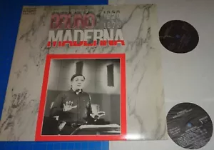In Memoriam BRUNO MADERNA 1920-1973 - BV Haast 2 LP set BVHAAST 032-033 - Picture 1 of 2