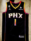 Devin Booker Jersey Phoenix Suns NBA Jersey  Black  Stitched Jersey #1 US Seller